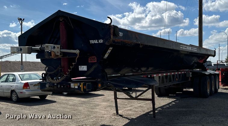 2012 Trail King TK60SSD 403 side dump trailer - DP8494