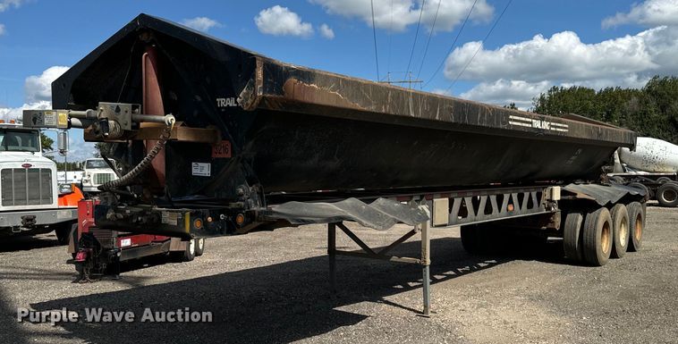 2012 Trail King TK60SSD 403 side dump trailer - DP8495