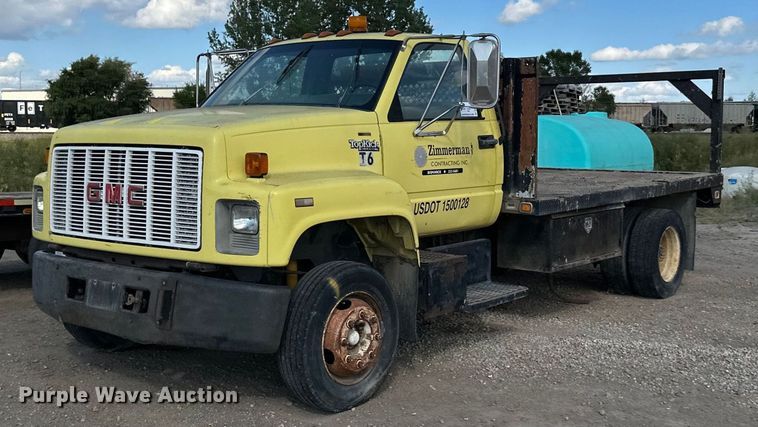 1992 GMC  Topkick flatbed truck - DP8500