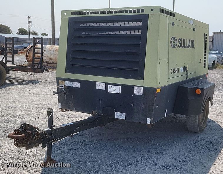 2013 Sullair 375HH air compressor - DQ3633