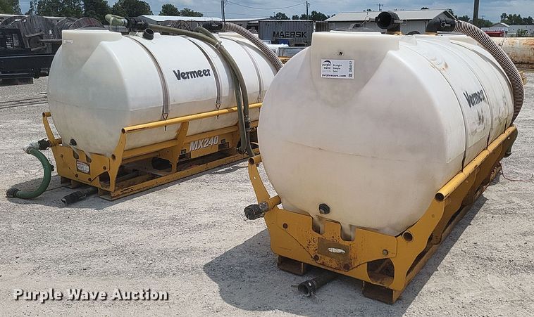 (2) Vermeer MX240 fluid mixing unit - DR4912