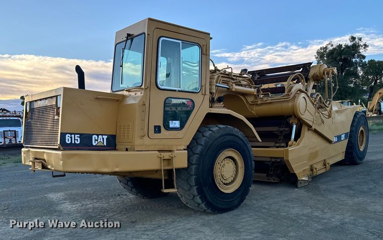 1987 Caterpillar 615 elevating scraper - DS4729