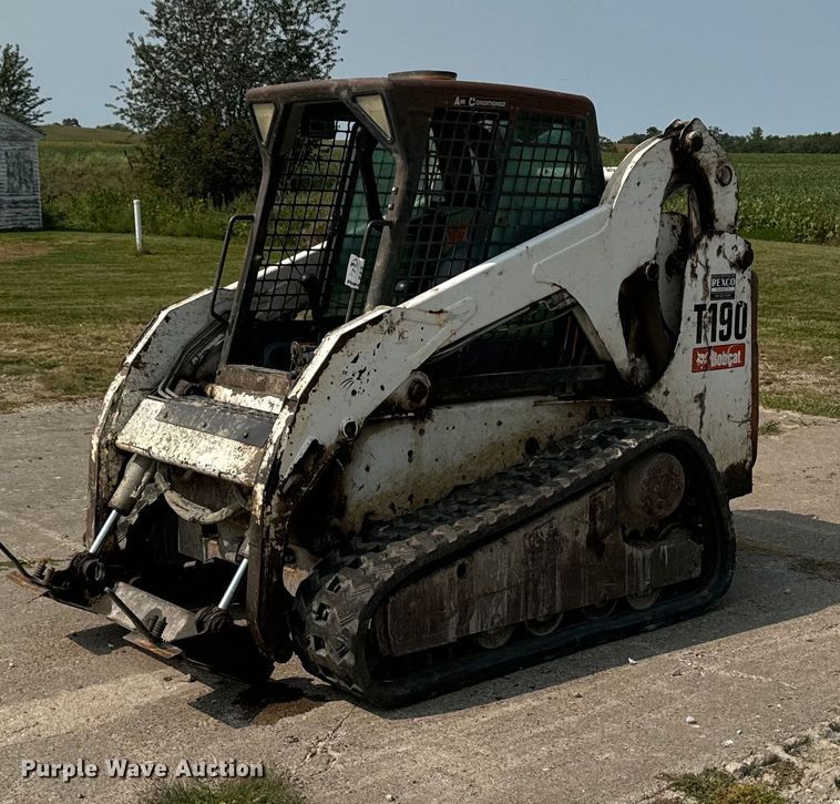 2008 Bobcat T190 tracked skid steer loader - DW2294