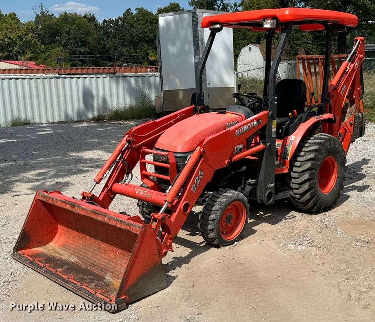 2018 Kubota B26 backhoe - DX1281