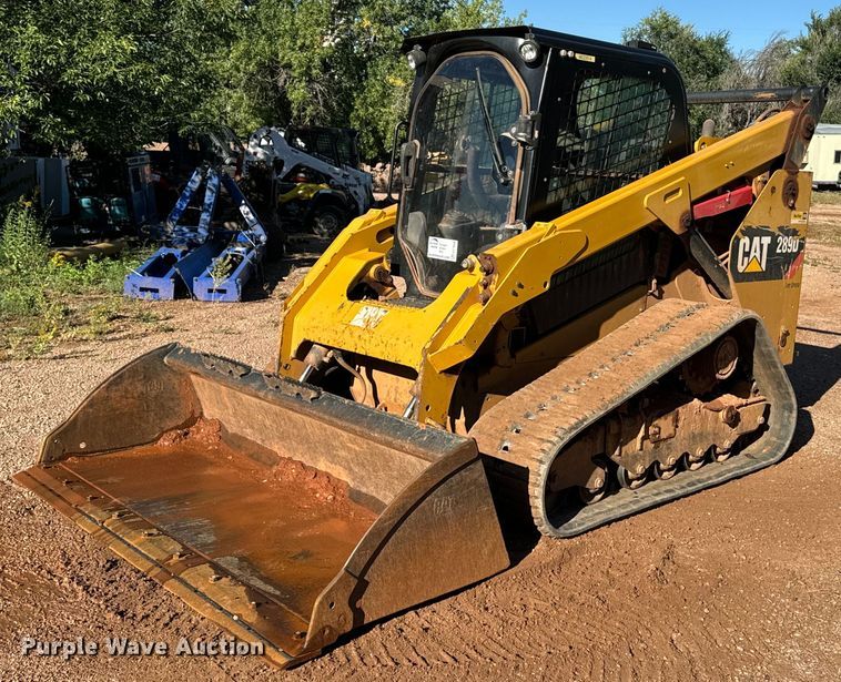 2015 Caterpillar 289D tracked skid steer loader - EE7668