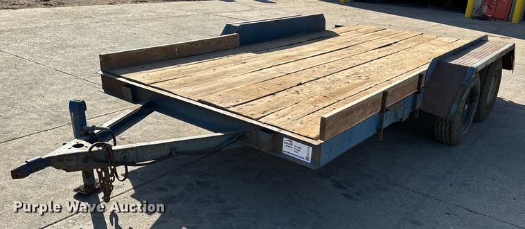 1995 Shop built utility trailer - EE7719