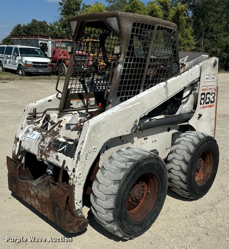2001 Bobcat 863 skid steer loader - EE7758