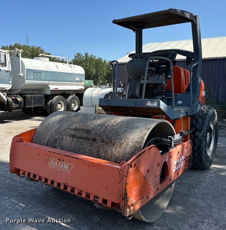 2005 Hamm 3307 single drum vibratory roller - EJ7256