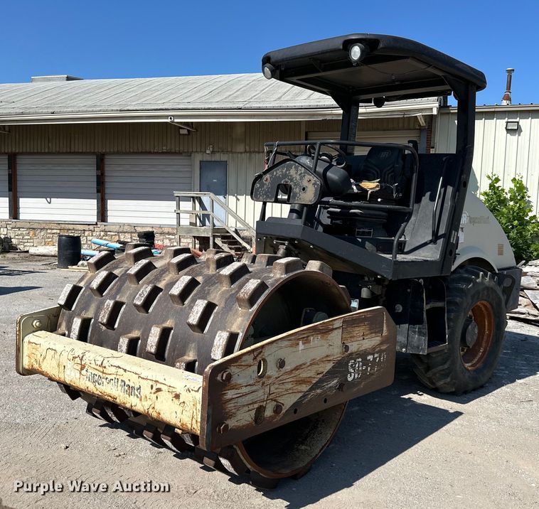 2006 Ingersoll Rand  SD77D single drum vibratory roller - EJ7257