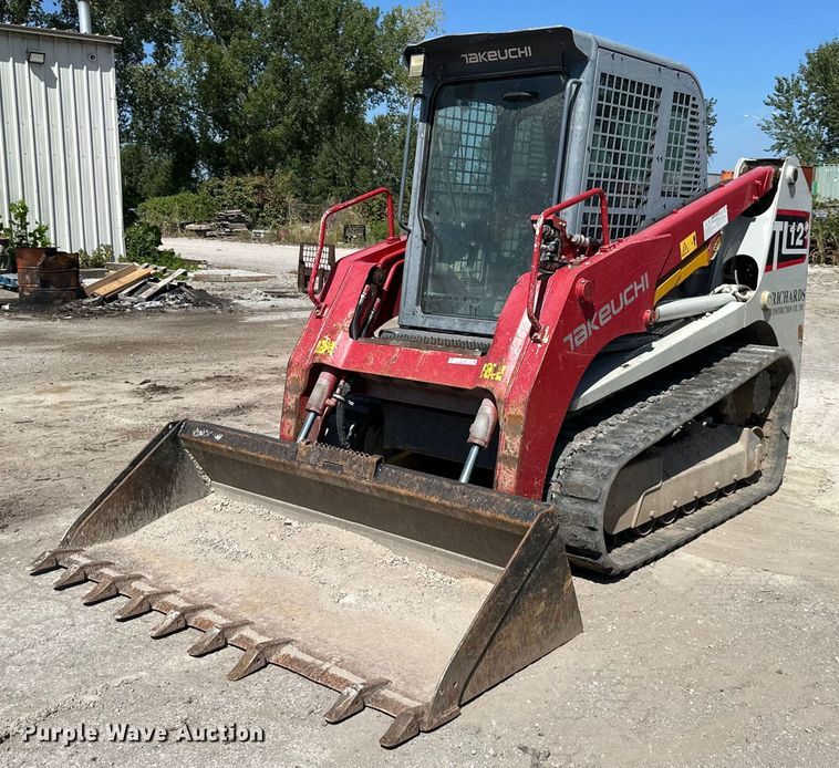 2015 Takeuchi TL12 tracked skid steer loader - EJ7264