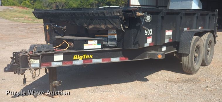 2020 Big Tex 14LP-14BK6SIRPD dump trailer - EQ2150