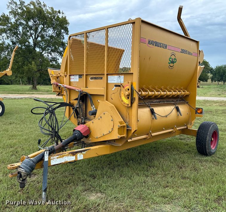 Duratech Haybuster 2655 bale processor - IE9066