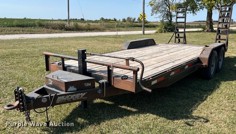 2014 Maxey equipment trailer - LC9138