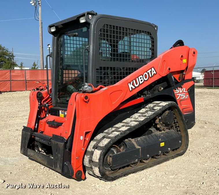 2020 Kubota  SVL75-2 tracked skid steer loader - MV9161