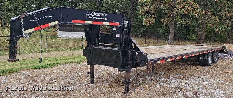 2017 Starlite 32TDGNLP equipment trailer  - NX9274