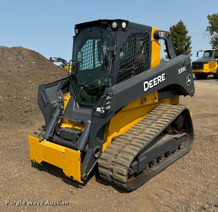 2019 John Deere 333G tracked skid steer loader - YA0002