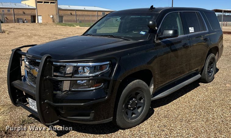 2018 Chevrolet Tahoe Police SUV - DD3251