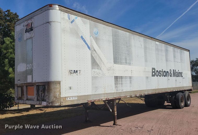 1979 Fruehauf FBZ9-F2-40 dry van trailer - DN3575