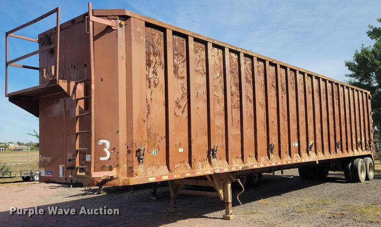2015 KNL Holdings LLC SWO48 refuse trailer - DN3576