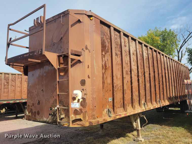2014 KNL Holdings, LLC 48-SW0 refuse trailer - DN3578