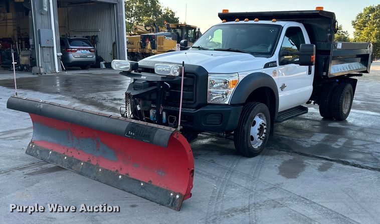 2013 Ford F550 Super Duty dump truck - DR2637