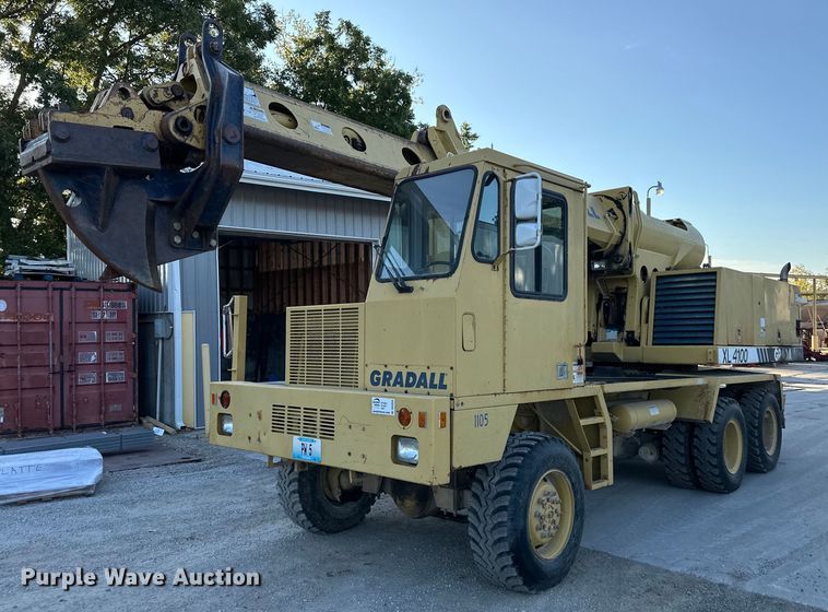 1999 Gradall XL4100 wheeled excavator - DR2638