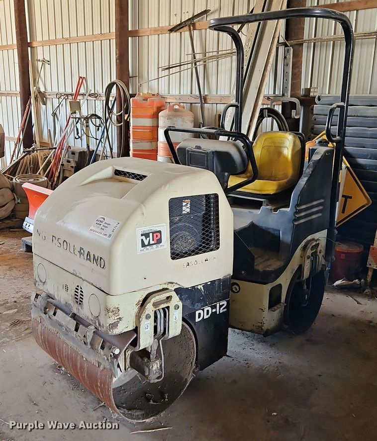 Ingersoll Rand  DD-12 double drum roller - DT7514
