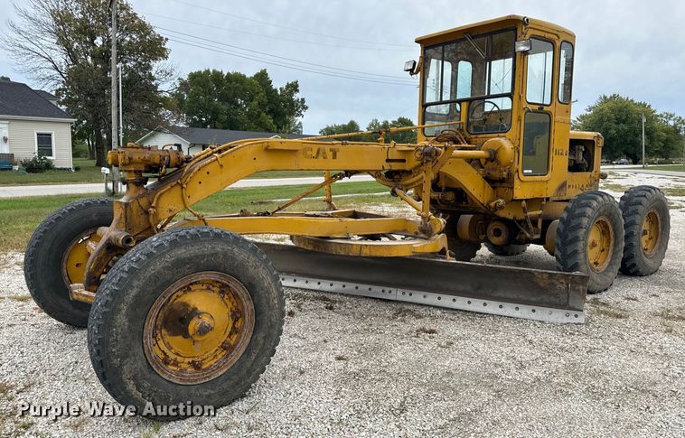 1962 Caterpillar  112E rigid frame motor grader - EH7079
