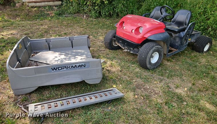 Toro Workman Utility Vehicle For Sale | Purple Wave Auction