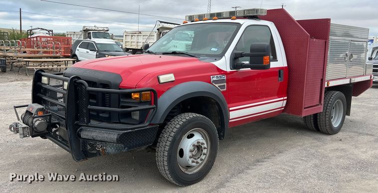 2008 Ford F550 Super Duty brush fire truck - EJ3008