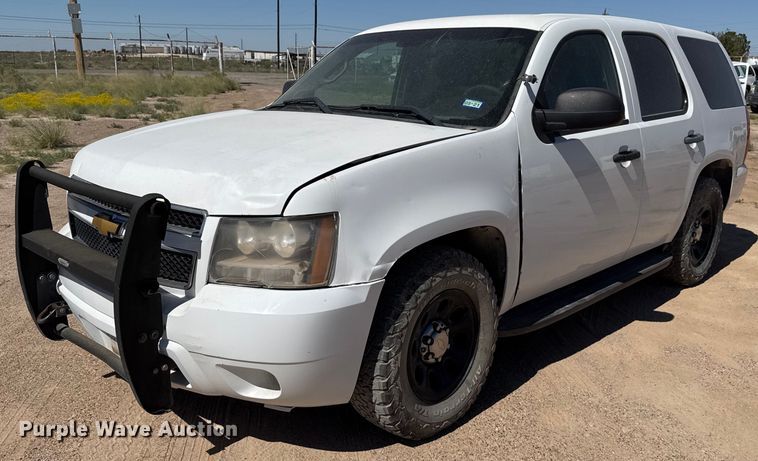 2013 Chevrolet  Tahoe Police SUV - EJ3032