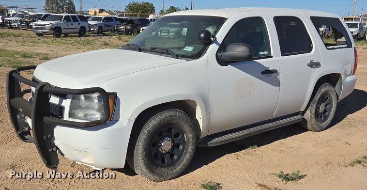 2013 Chevrolet Tahoe Police SUV - EJ3047