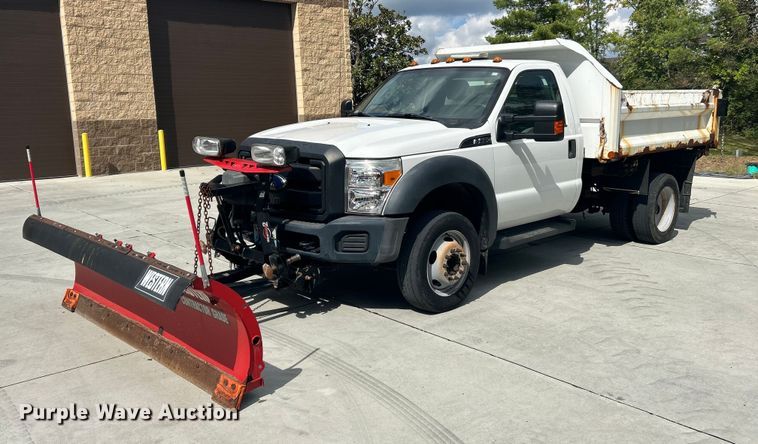 2015 Ford F550 Super Duty XL dump truck - EK3418