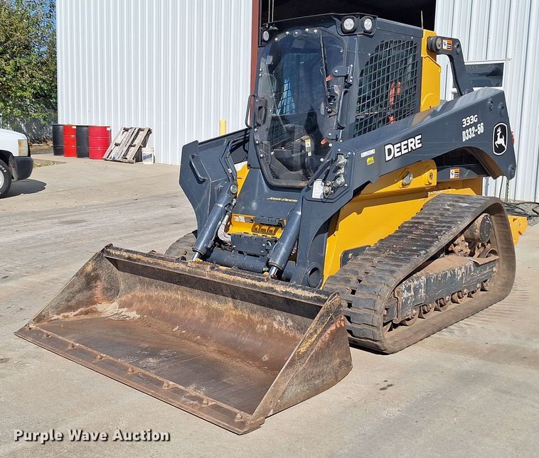 2021 John Deere 333G tracked skid steer loader - EQ2299