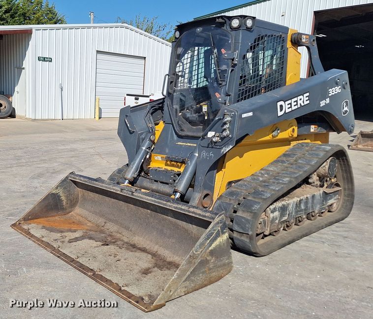 2018 John Deere 333G tracked skid steer loader - EQ2300