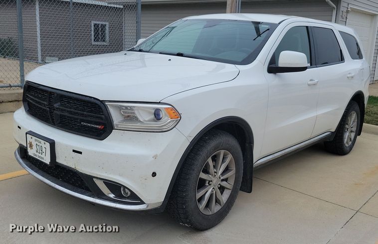 2017 Dodge Durango SSV Police SUV - JO9383