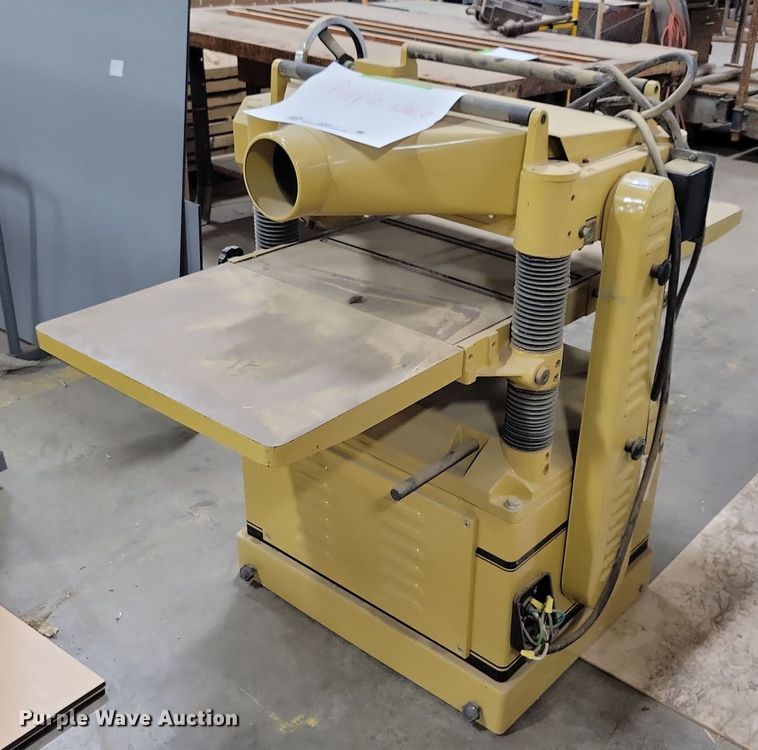 Powermatic planer - JO9437