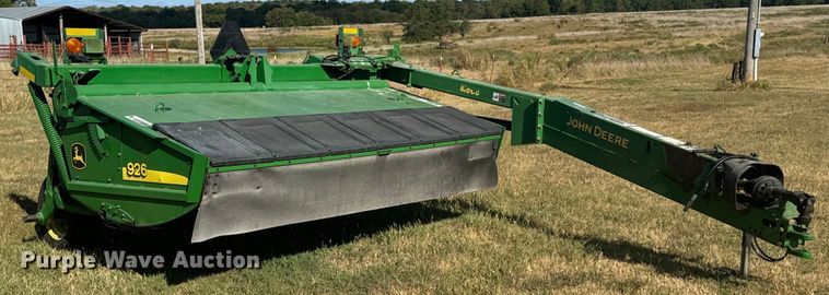 2001 John Deere 926 disc mower - DX1301