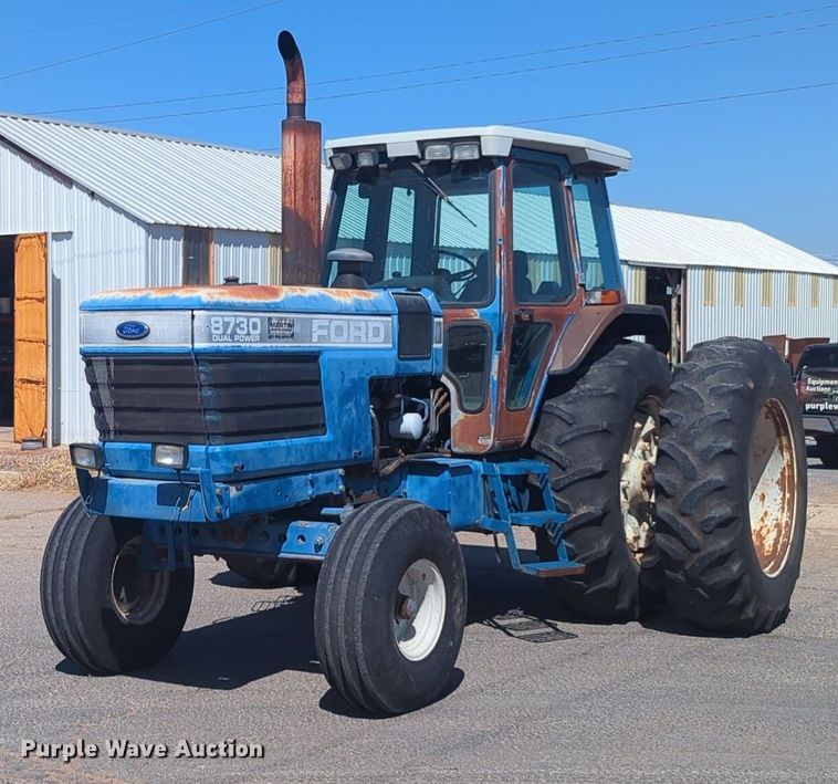 1991 Ford  8730 tractor - EQ2196