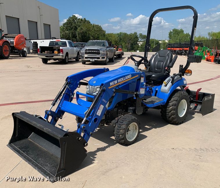 2023 New Holland Workmaster 25S MFWD tractor - JT9775