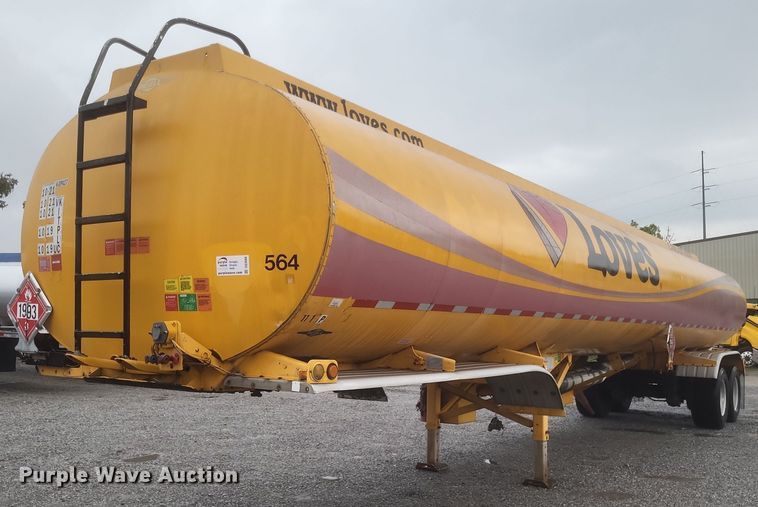 1996 Beall BAST-95-3-SB tank trailer - DQ3688