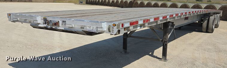 2014 Wilson AF-1080SS flatbed trailer - EE7793