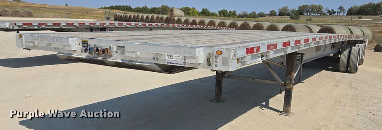 2014 Wilson AF-1080SS flatbed trailer - EE7794
