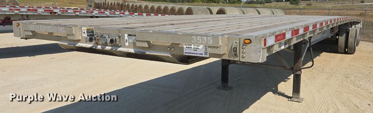 2014 Wilson  AF-1080SS flatbed trailer - EE7795
