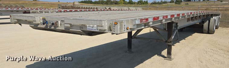 2014 Wilson AF-1080SS flatbed trailer - EE7796
