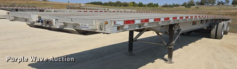 2014 Wilson AF-1080SS flatbed trailer - EE7797