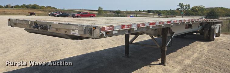 2014 Wilson AF-1080SS flatbed trailer - EE7799