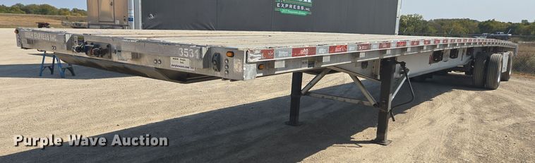2014 Wilson AF-1080SS flatbed trailer - EE7801