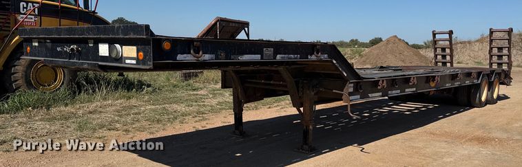 2002 Viking VFD46R16F35T drop deck equipment trailer - EJ3081