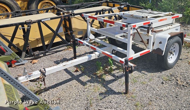 2007 K&K Systems 2000R25 radar trailer - EI8320